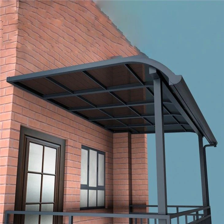 Polycarbonate R-type Patio Canopy