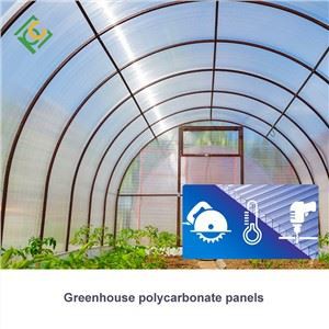 Painéis de policarbonato para estufa de uso geral