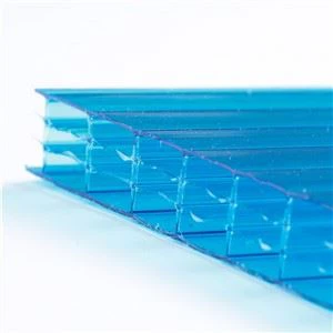 Folha de policarbonato de isolamento térmico